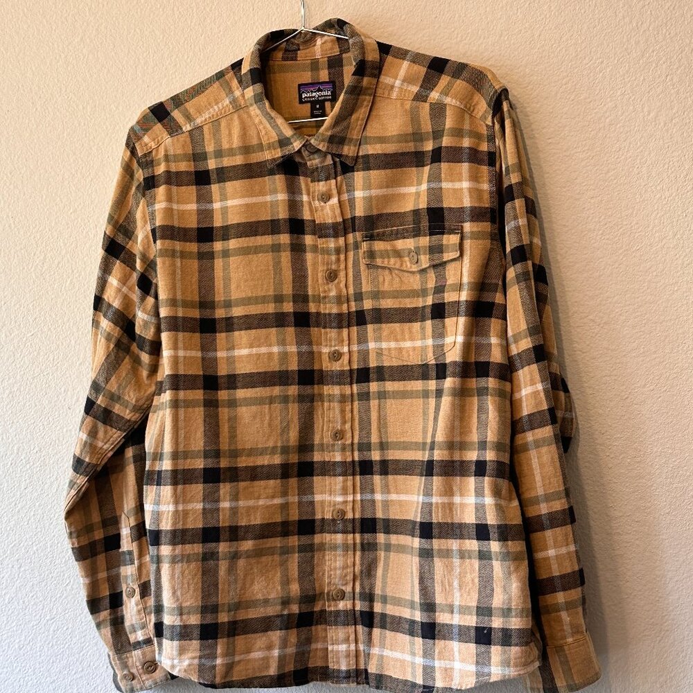 Men's Long-Sleeved Lightweight Fjord Flannel Shirt